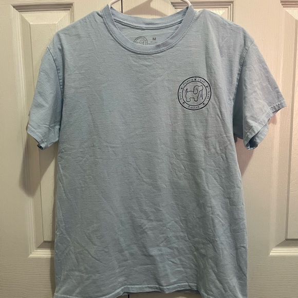 Rosé all Day puppie love blue T-shirt, size medium in women’s - Picture 2 of 3